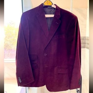 Velvet Sports Coat. Great condition. Dress to impress!